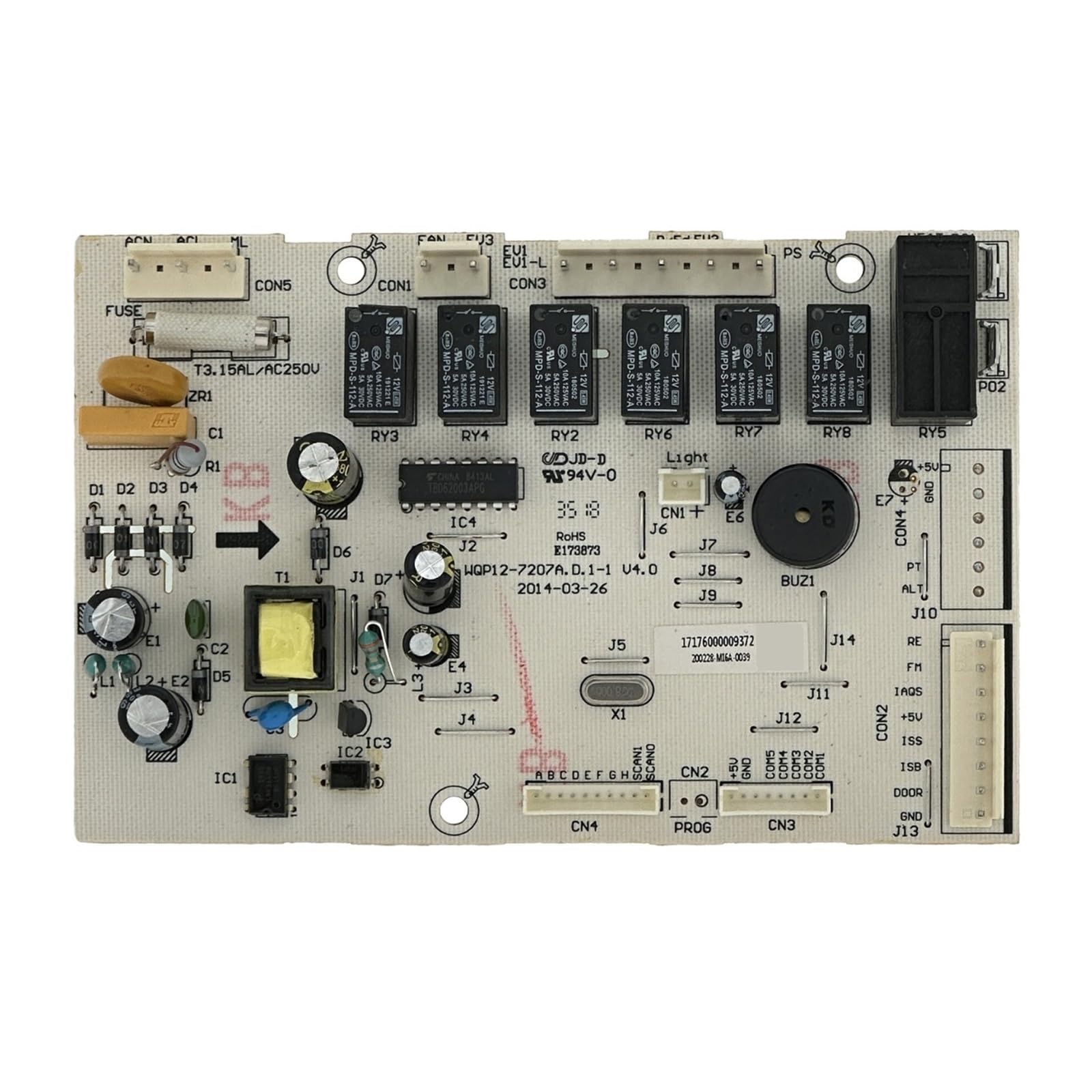 Dishwasher Motherboard, Compatible For Teka, LP8 440 Dishwasher Control Power Board 17176000009372