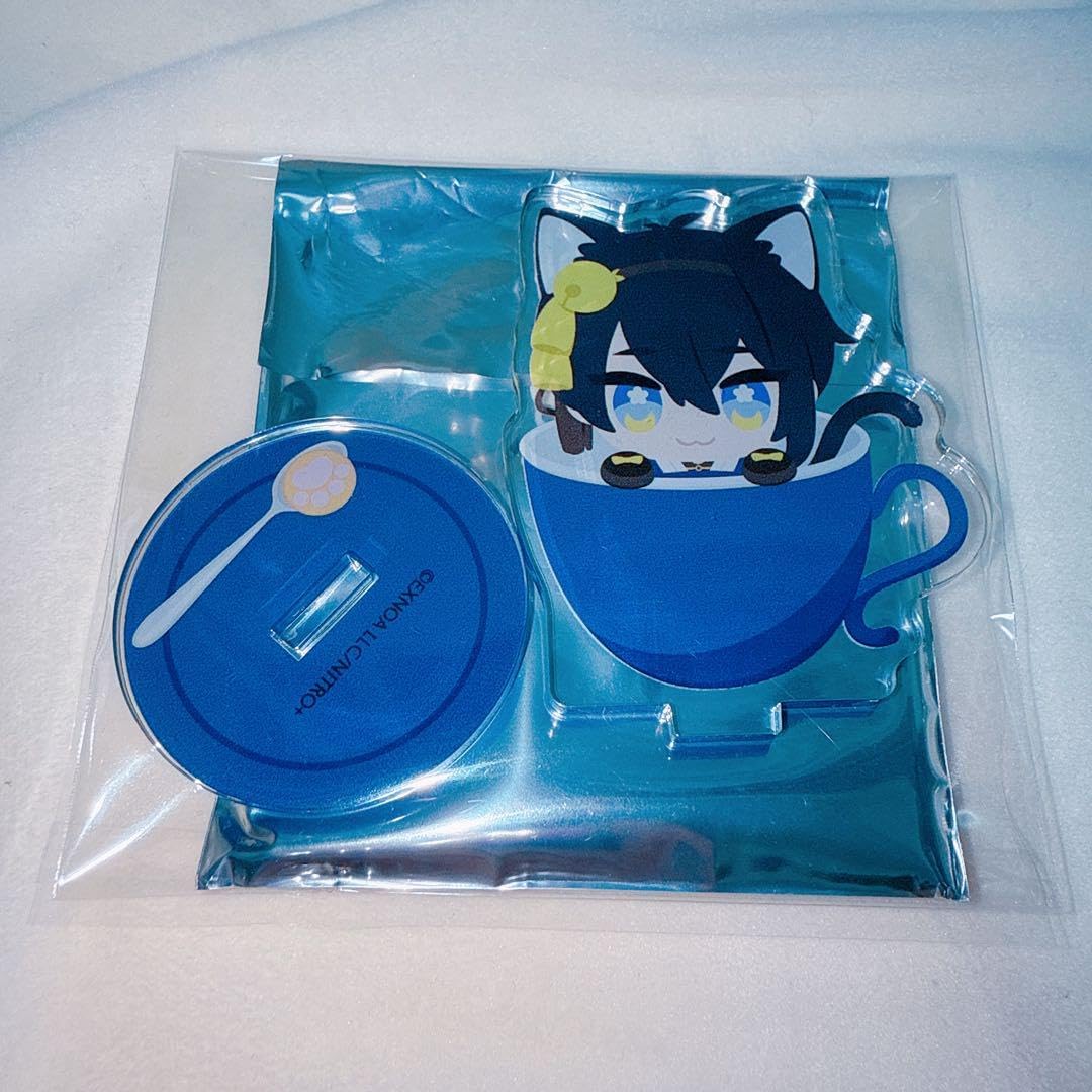 刀猫男士 三日月宗近 とうらぶ コラボカフェ本舗 アクリルスタンド 刀