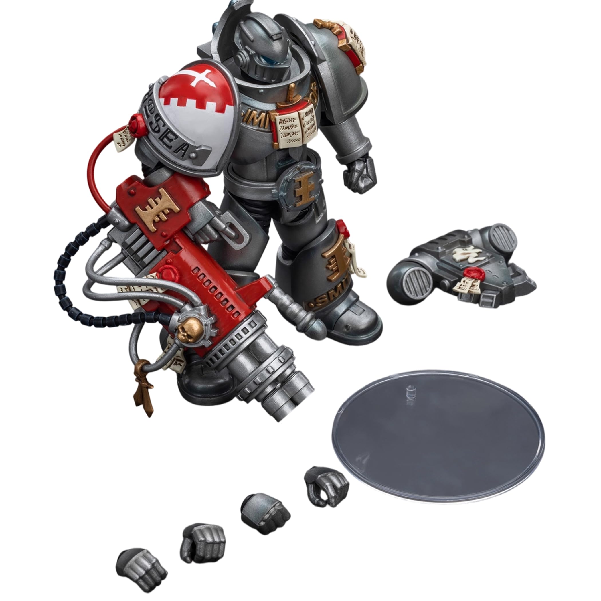 JOYTOY Warhammer 40K 1/18 Figuras de acción Grey Knights Strike