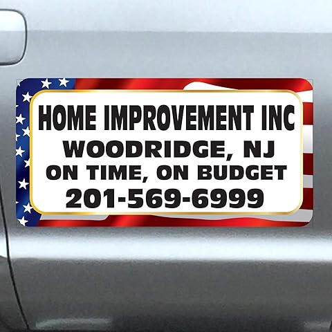 Vehicle Magnets sign With Custom Lettering 12