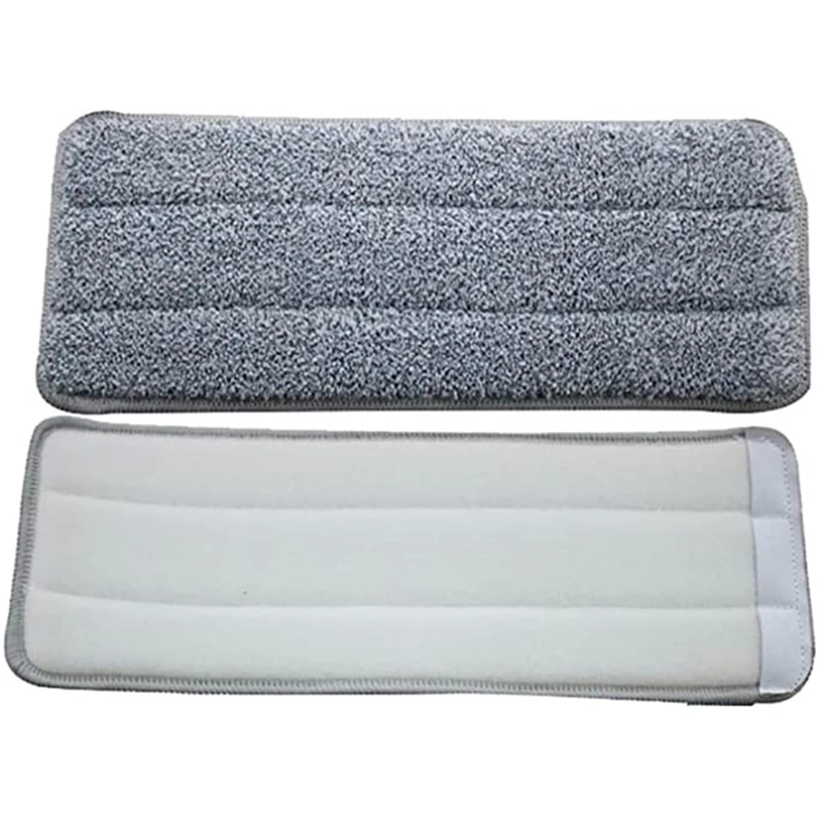 almohadillas para trapeador 1/3/5 Piezas De Almohadillas Microfibra For Fregona, Cabezales Planos Repuesto For Húmeda/seca(5pcs)