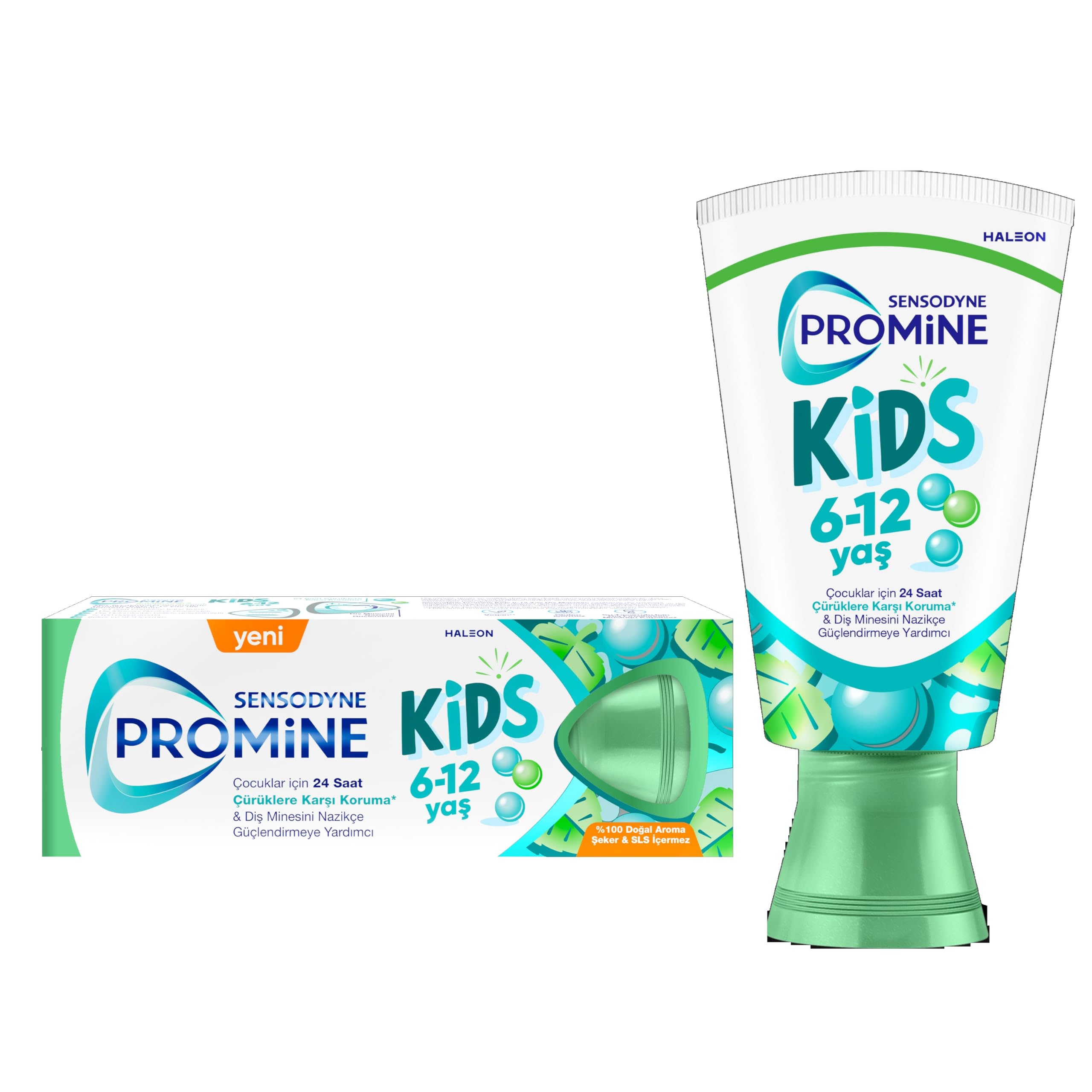 Sensodyne Promine 6+ Yaş Çocuk Diş Macunu 50ml Bubble Gum Aromalı