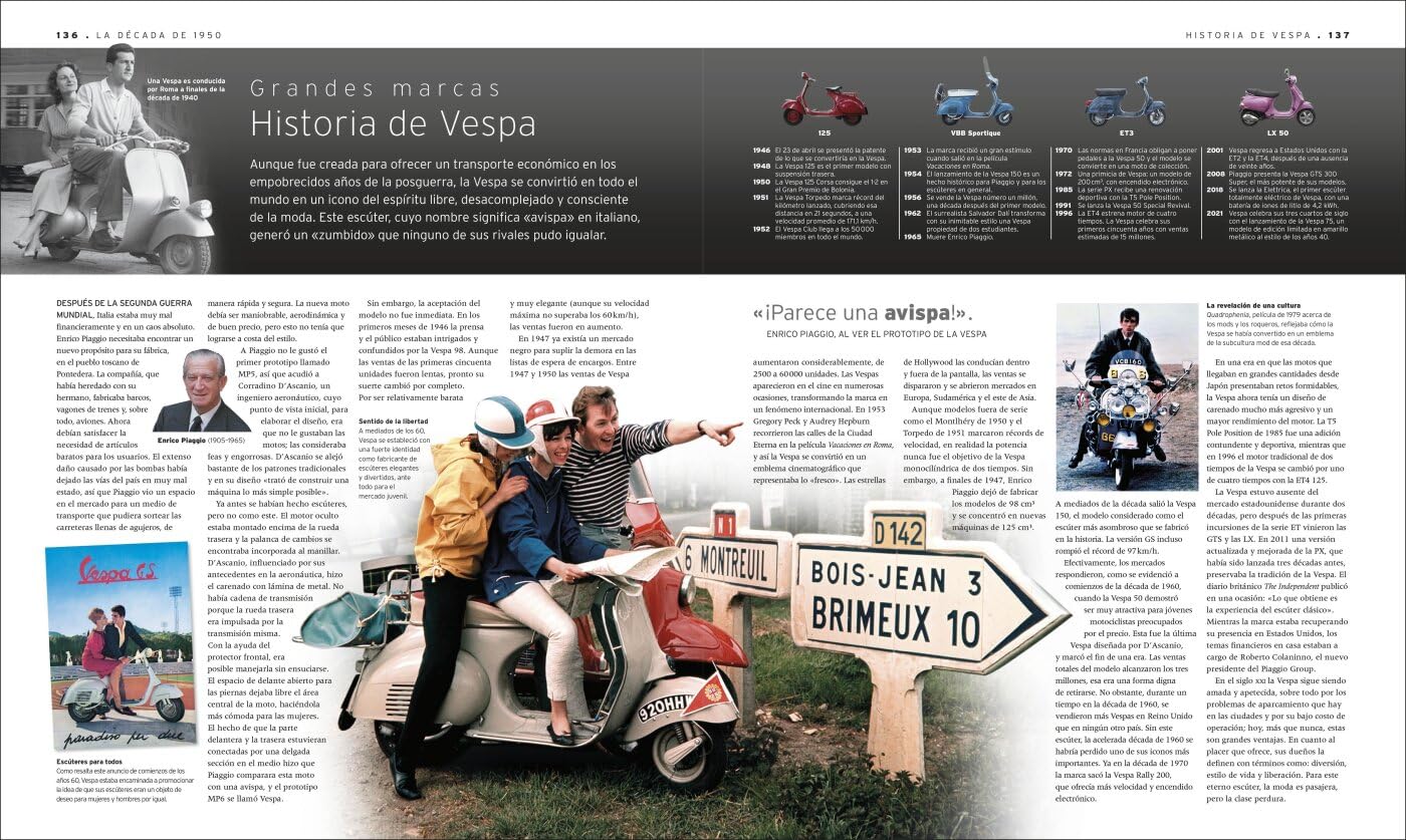 El libro de la motocicleta: La historia visual definitiva (Enciclopedia visual)
