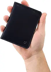 Carteira Masculina Couro Legítimo Proteção RFID RG CNH Cartões Notas Couro50 620