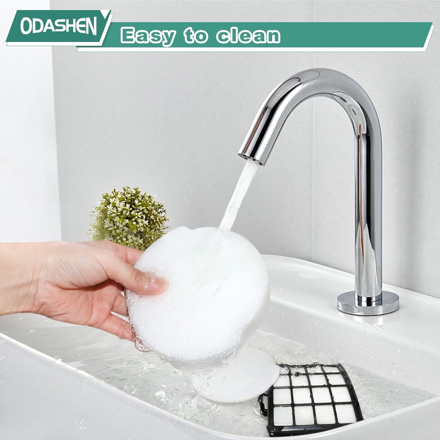 10Pcs Sponge Filter & Hepa Filter Set For Shark NZ850UK Lift-Away Bagless Upright Vacuum Cleaner Replacement Parts