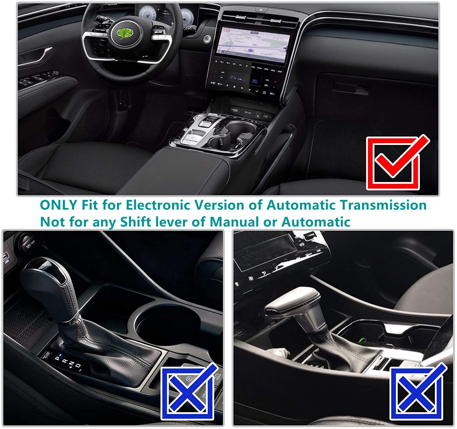 GAFAT Tucson NX4 2021-2023 2024 (Electrónica Automática) Caja de Almacenamiento para Apoyabrazos, Tucson 2022 Bandeja de Reposabrazos, Consola Central Organizador Coche