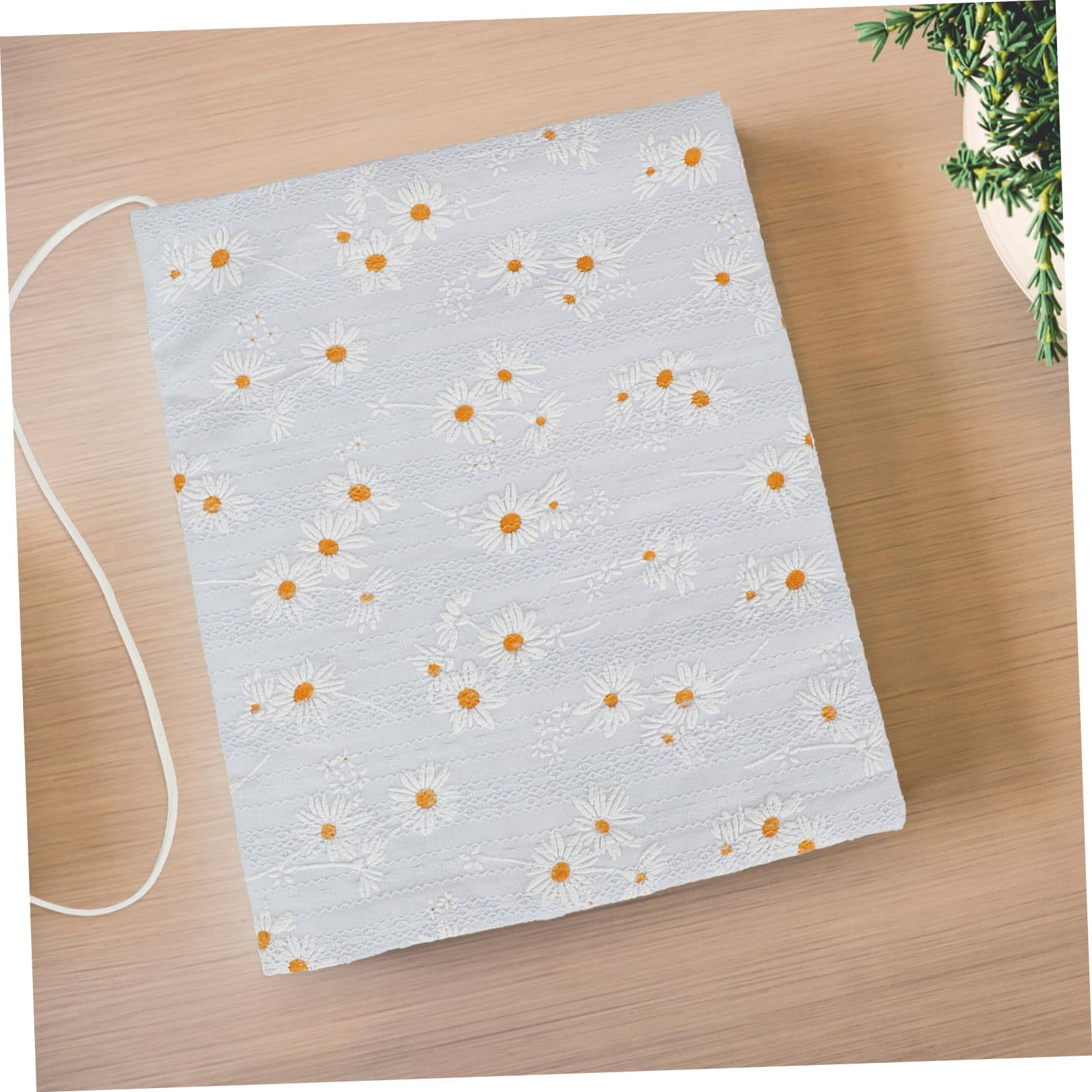 OSALADI 4 Pièces Couverture De Livre En Tissu Couvertures De Livres En Tissu Manche Petite Couverture De Livre Nappe Pour Reliure Pochette De Livre Lavable Chiffon