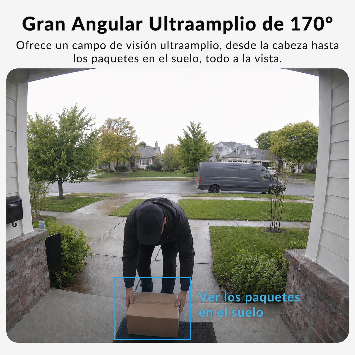 Zeerkeer Timbre Inalámbrico con Cámara y Pantalla 4.5" Sin WiFi | Detección PIR, Monitorización Manual, 170° Gran Angular, Batería de 4000mAh, Impermeable IP65, Audio Bidireccional