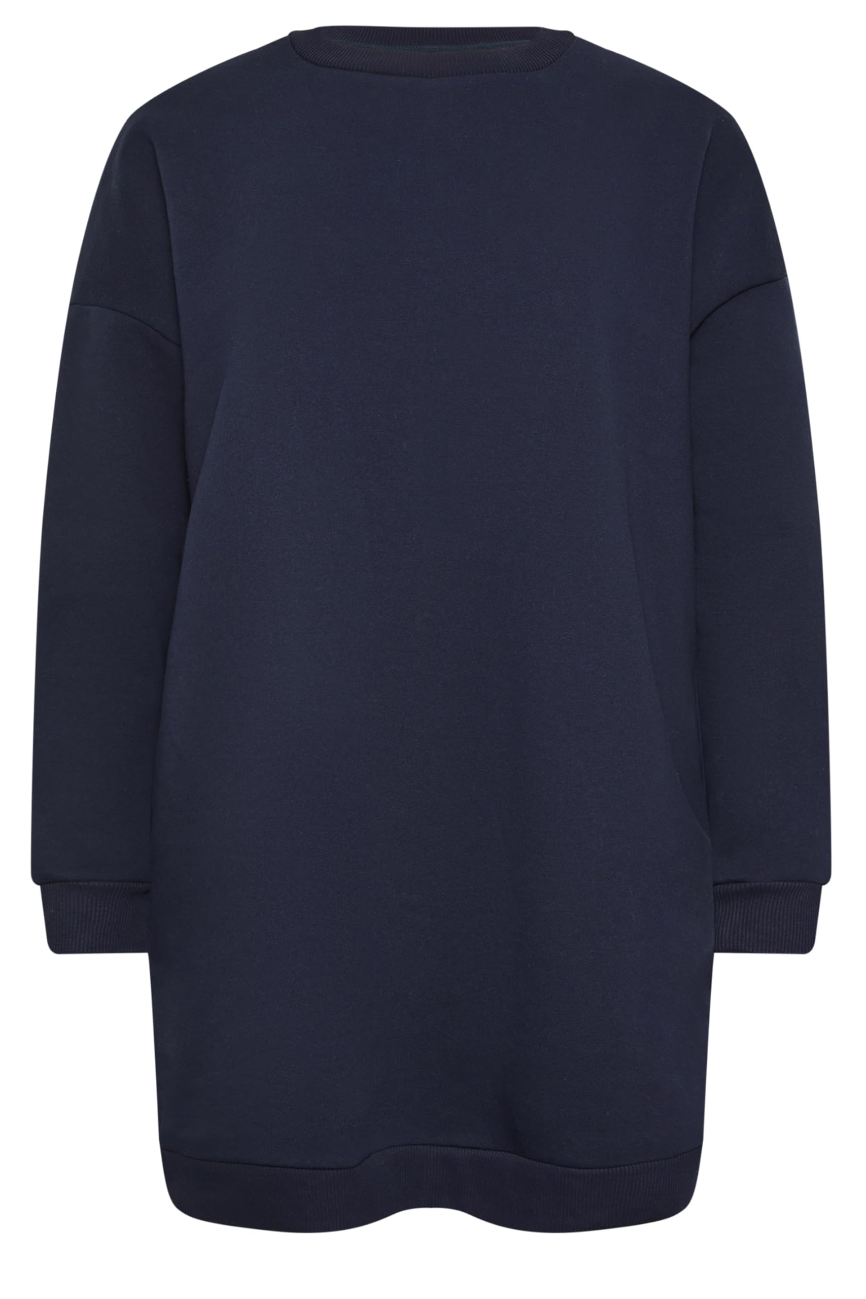Yours Women's Dark Blue Sweatshirt Dress In | : 22/24