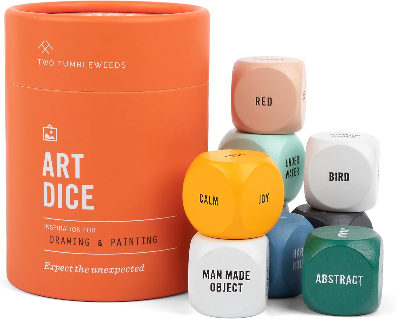 Art Dice Drawing Game 9-Pack – Creative Prompts Studio Gift