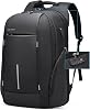 BANGE Minimalist Business Laptop Backpack with Anti-Theft Buckle,Flight approved carry on backpack for men and women