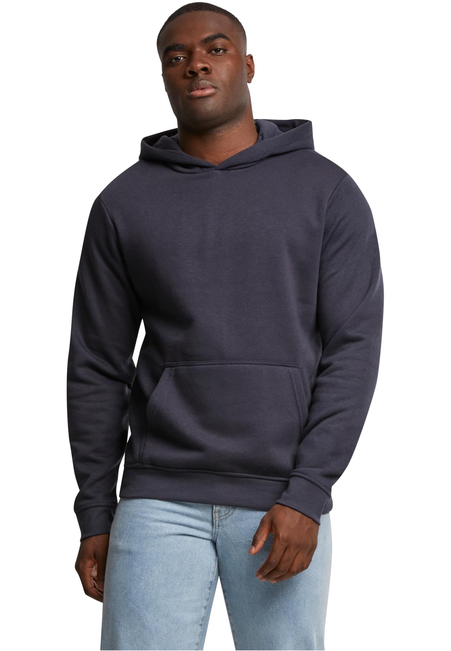 Urban Classics Men's Hooded Sweatshirt, Marina, 4XL Navy