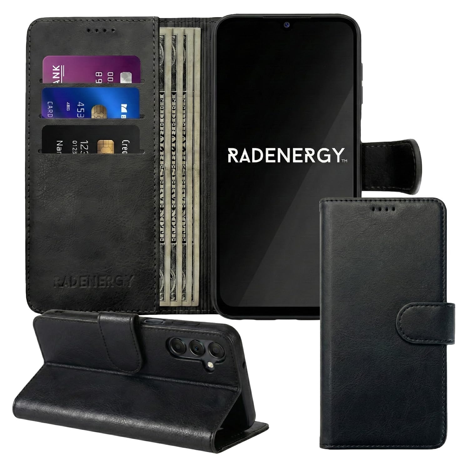 RadEnergy EMF Blocking Wallet Case for Samsung Galaxy S25 Ultra