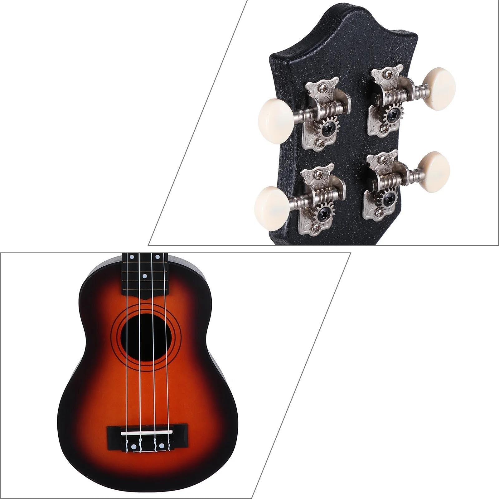 Ukulele Zestaw Ukulele Lipa 12 Cali Lekki Mały Instrument Muzyczny Dla Początkujących Idealny Do Śpiewania