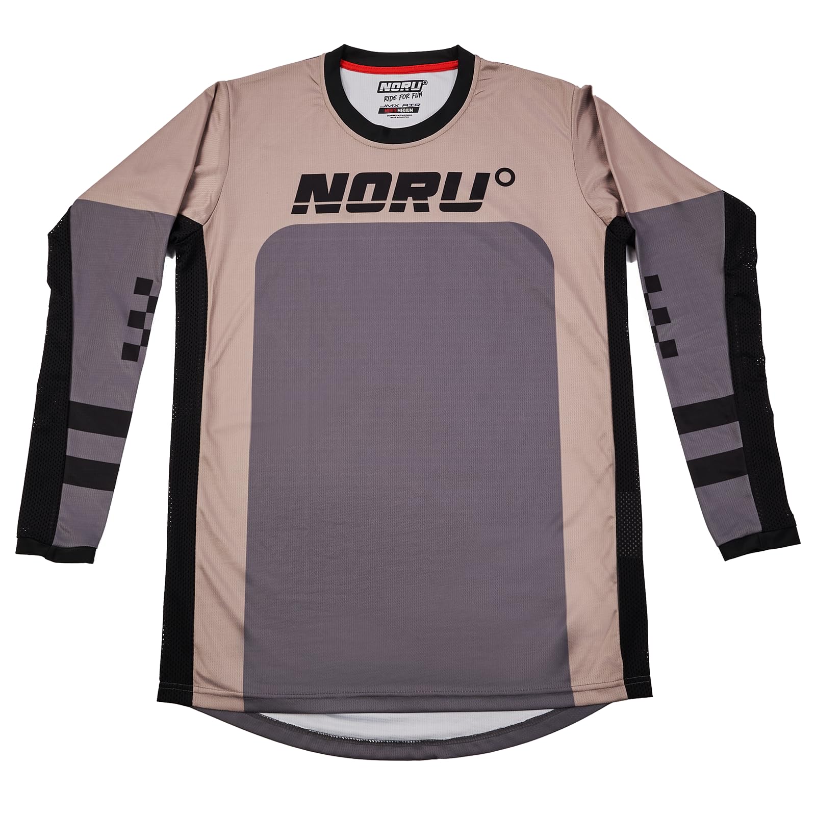 Noru JMX Vented Jersey Sand/Grey