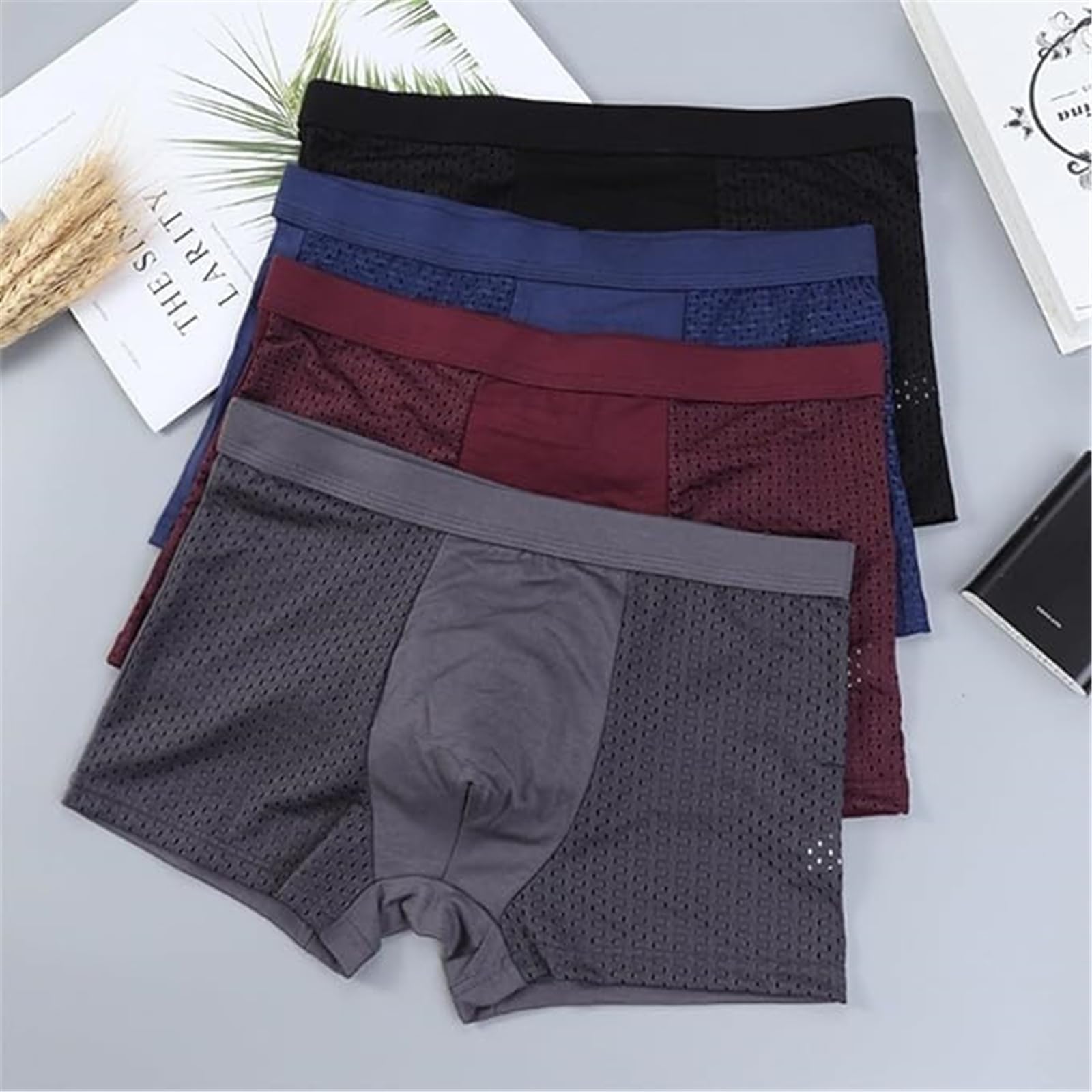 Deysen Boxhero Boxer en fibre de bambou pour homme, doux et respirant, pour un confort tout au long de la journée