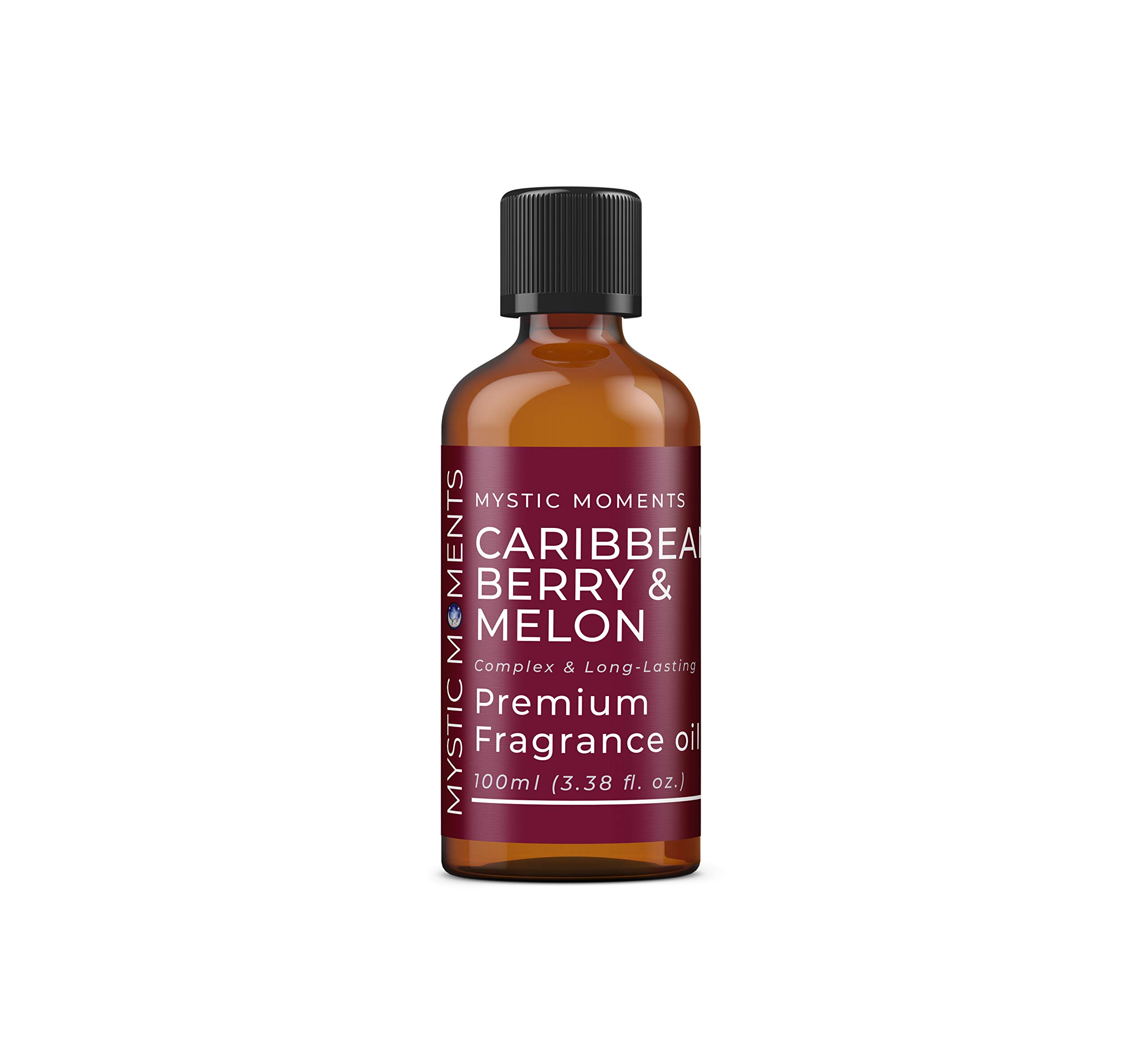 Mystic Moments | Caribbean Berry & Melon Fragrance Oil 100ml - Perfect for Soaps, Candles, Bath Bombs, Oil Burners, Diffusers and Skin & Hair Care Items