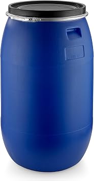 Sterk Plast Barrel with Circle Diameter - 58cm Capacity - 220 Litre