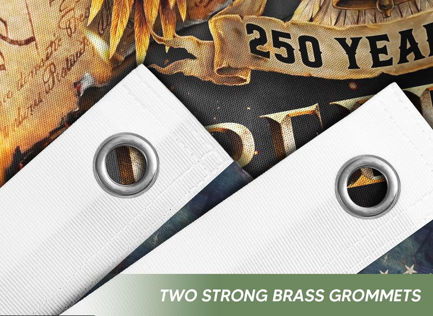 Eagles House Flag, 250 Anniversary Usa Flag Two Sided Printed 3x5 Ft, 250th Anniversary Flag, 250th Anniversary Banner 1