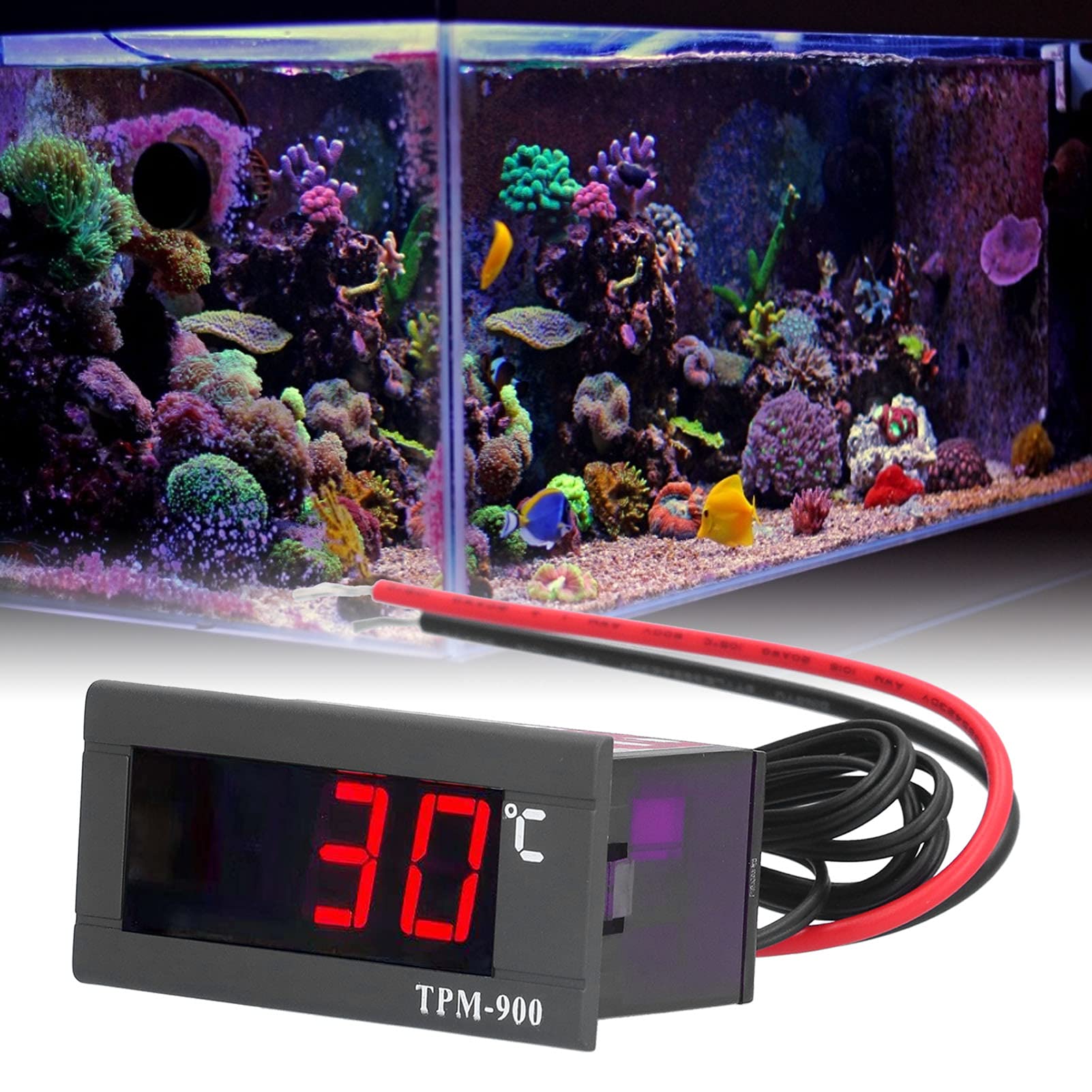 TPM-900 Contrôleur De Température Numérique 220V - Panneau LED Avec Capteur Pour Réfrigérateur Et Fermenteur
