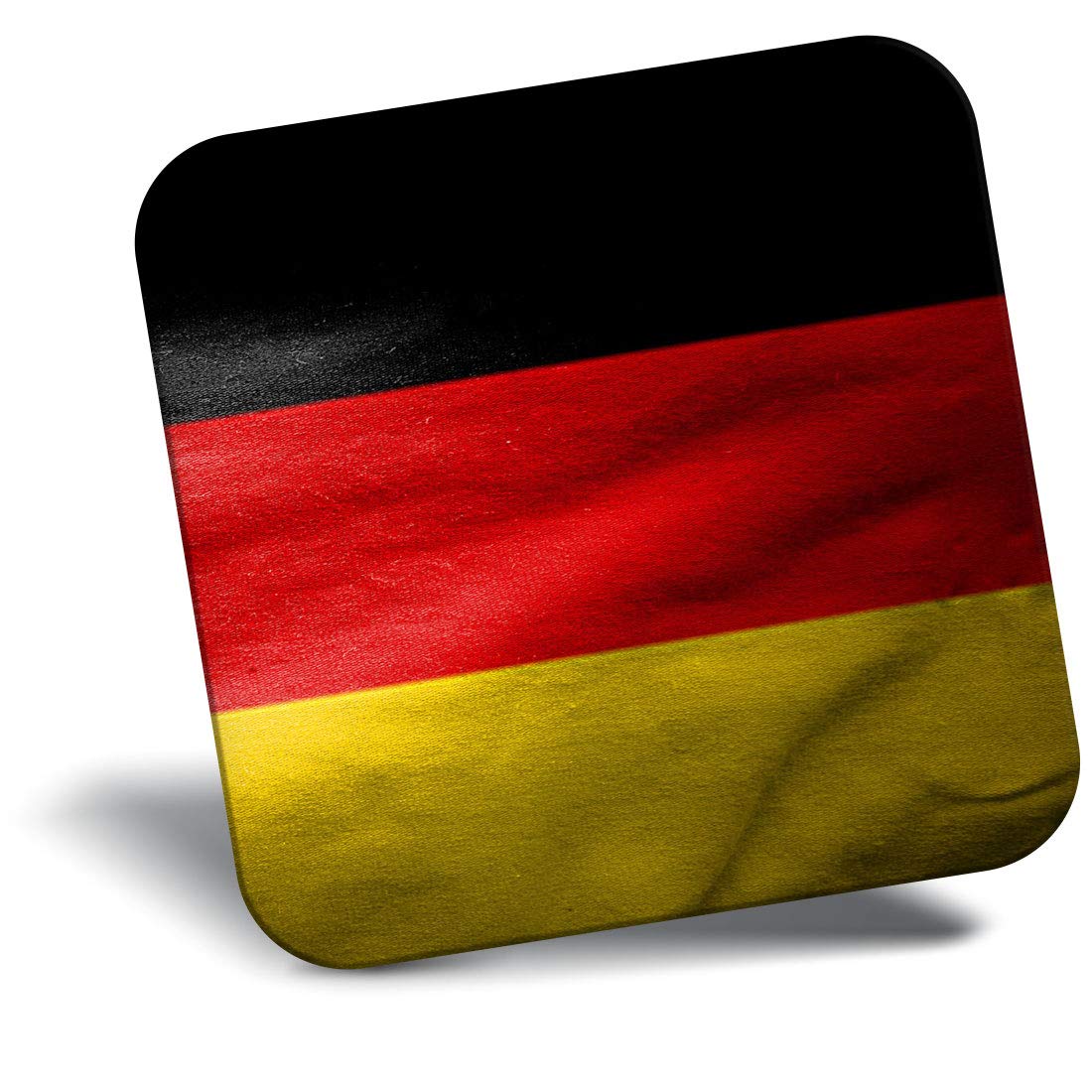 Destination Vinyl Ltd Multicolor Fridge Magnet - Germany German Flag Souvenir 12547