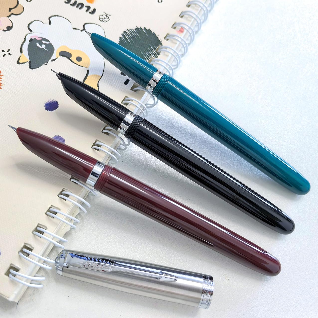 Amazon.co.jp: Jinhao 86 万年筆 極細ペン先 インクコンバーター