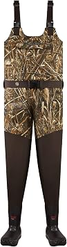 Lacrosse 7361219Stout Wetlands Insulated Realtree Max-5 1600G 9Stout