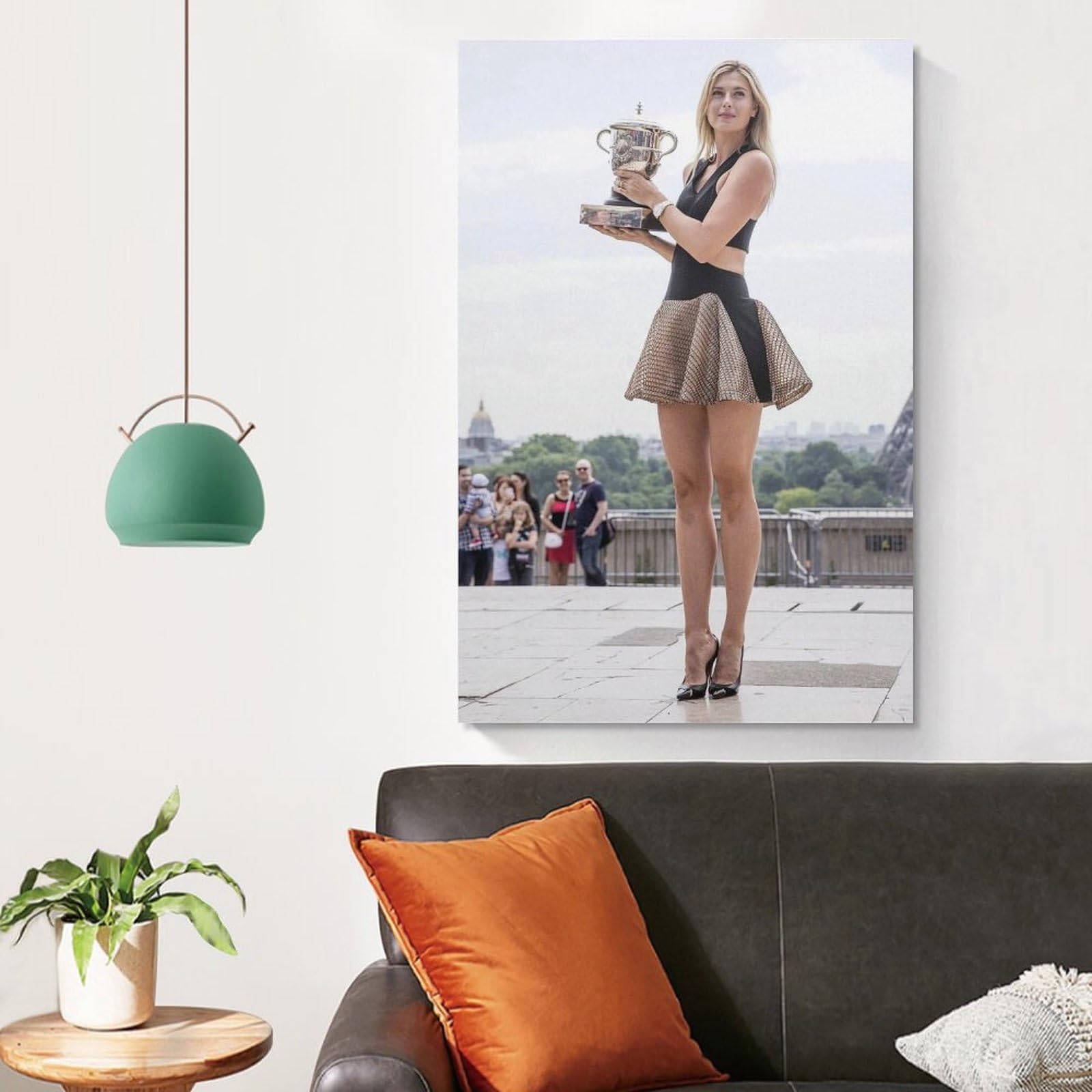 Amazon.co.jp: テニス選手マリア・シャラポワ キャンバスアート