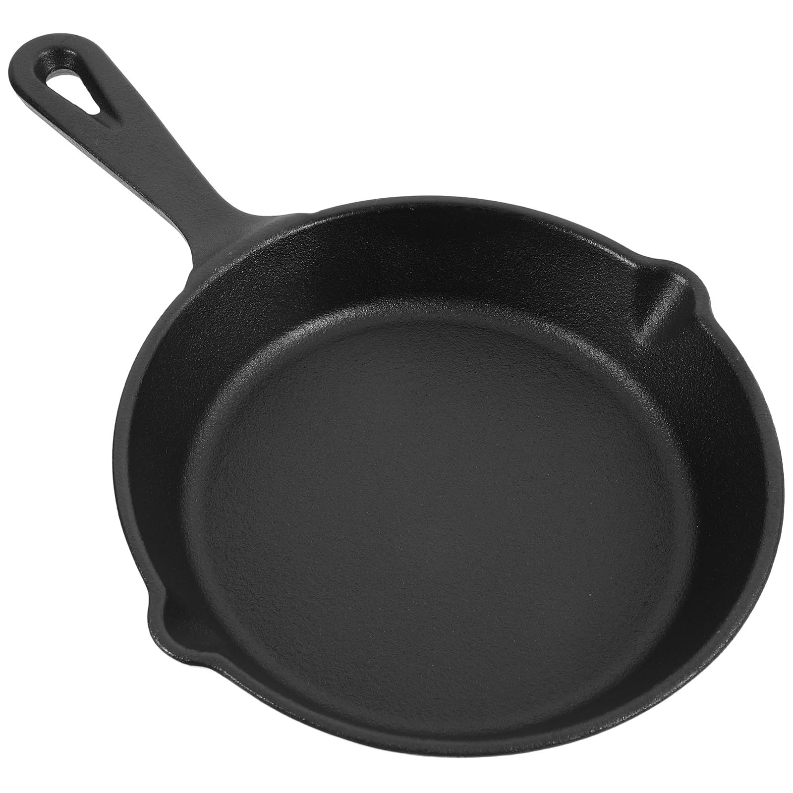 UKCOCO Kleiner Gleichmäßige Wärmeverteilung mit Antihaftbeschichtung Eierpfanne Gusseiserne Kompakte Bratpfanne aus Eisen für Frühstück und Kleine Portionen