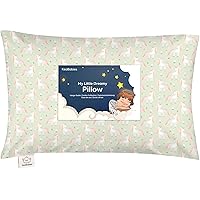 Vista 16 de My Little Dreamy Kids Almohada pequeña de 13 x 18 pulgadas con funda de algodón orgánico, suave y transpirable, lavable a máquina, para niños