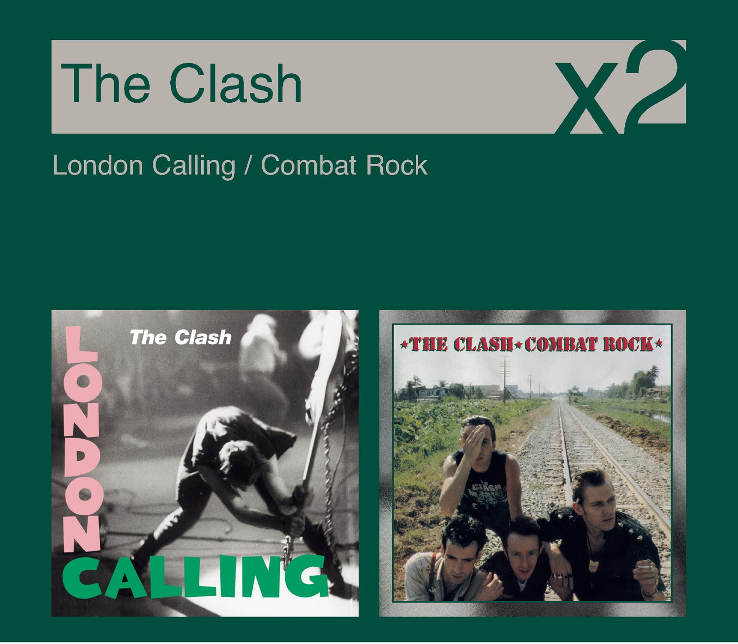 2cd Eco Slipc-London Calling/Combat [Audio CD] Clash and Multi-Artistes