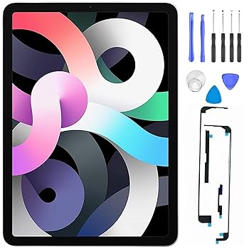 Amazon.co.jp: Kayyoo フロントパネル 液晶パネル iPad Air 4