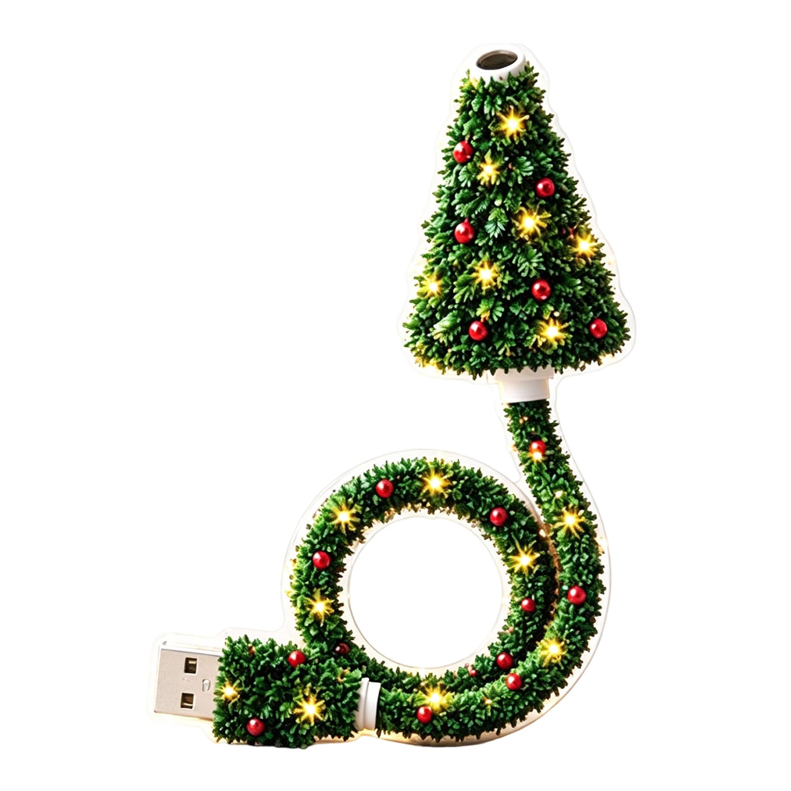 Christmas Projector Light, Plug and Play Christmas Projector Night Light with Holiday Patterns,Colorful Rotating Projection Flexible Tree Lamp for Bedroom, Ceiling, Desk Holiday Decor Desk and Decor