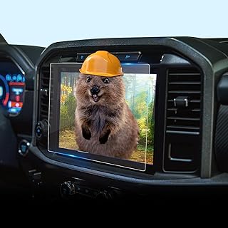 LFOTPP F150 Screen Protector for 2015-2021 F*ord F 150 F150 F250 F350 F450 sync2 sync3 Coupe Hatchback 8 Inch Car Navigation Screen Protector Glass Infotainment 2022 F150 XL 2023 F150 XL 8" Screen Protector Center Touch Screen Protector 2015-2021 F150 Accessories