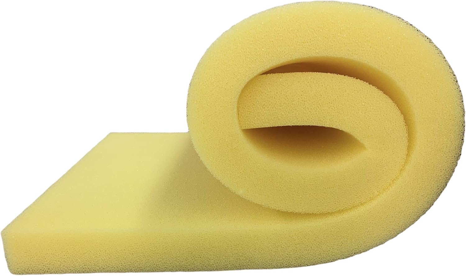 AK TRADING CO. DryFast Foam All-Weather Outdoor Cushion Replacement, Ultra Durable Cushion Foam for Outdoor Seat Cushion & Patio Furniture Chair Cushion - 2 Thick x 24 Wide x 72 Long