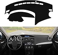 Vista 16 de Tapete para cubierta de salpicadero compatible con Altima 2007-2012 (negro)