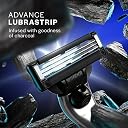Gillette Mach3 Charcoal Razor For Men With New Enhanced Lubrastrip With A Touch Of Charcoal For A Close Shave |Sensitive Skin Type| Face Razor Men | Metal Handle With Ergonomic Grip gallery image