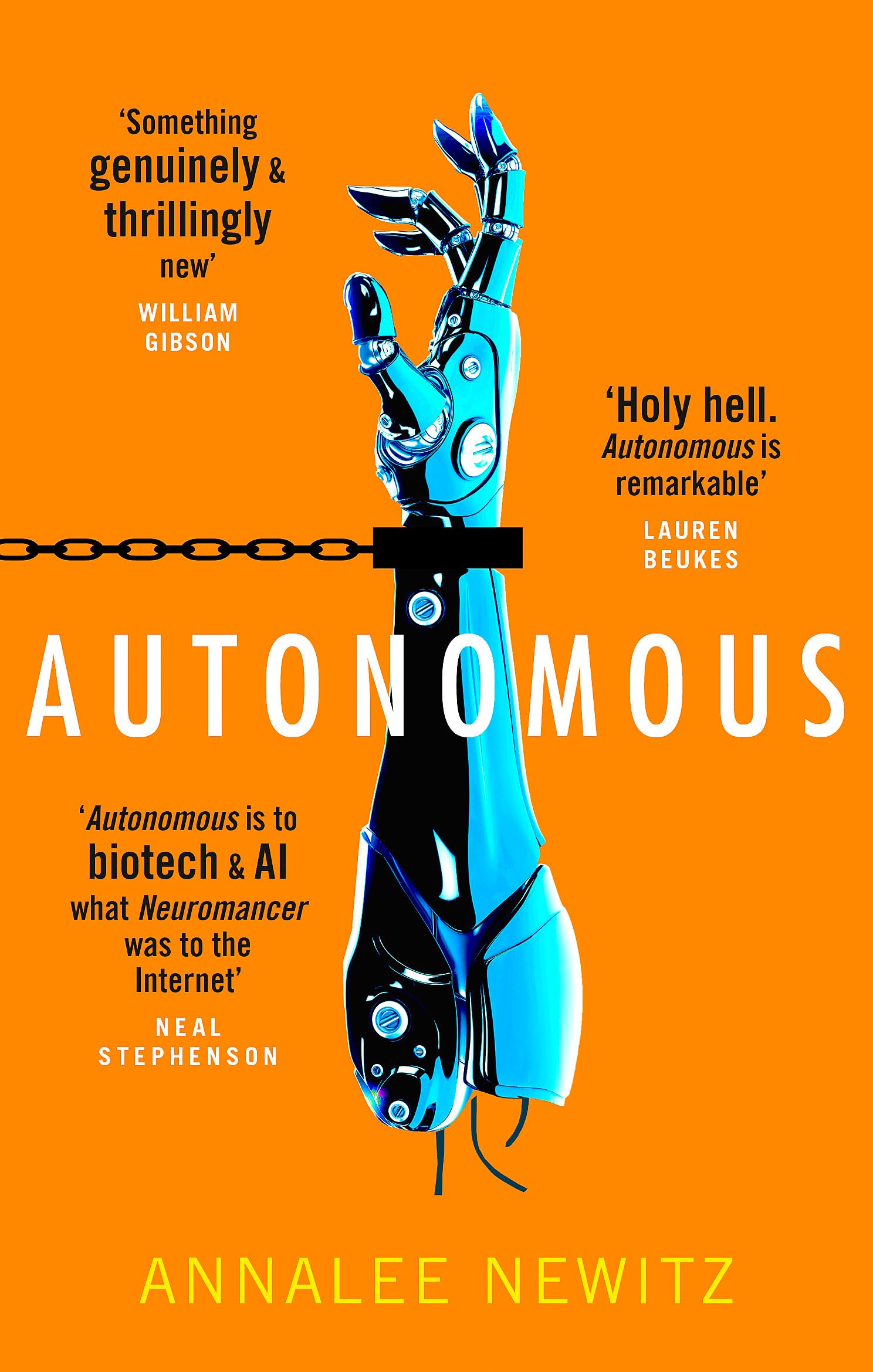 Annalee Newitz Autonomous Paperback Book - English