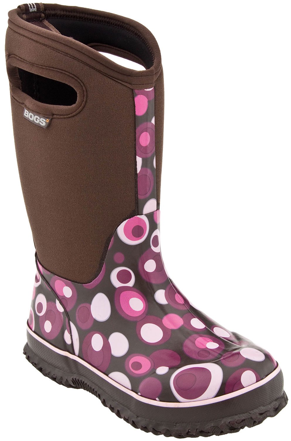 BOGS unisex-child Classic High Waterproof Insulated Rubber Neoprene Rain BootSnow Boot