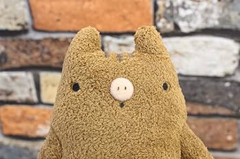 Amazon.co.jp: シナダ フモフモさん いのの 茶 (M) 10×5×20cm