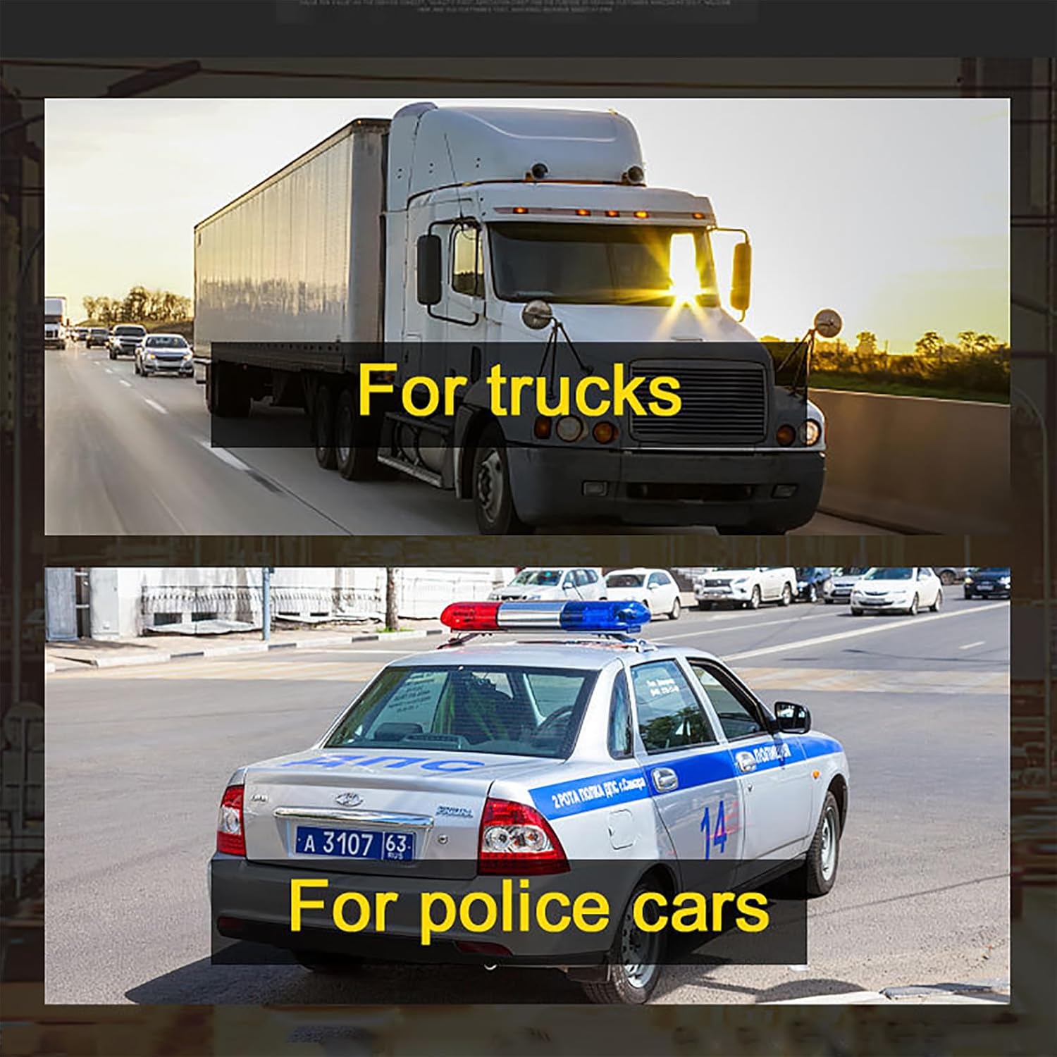 Examples of vehicles using the STMKB 200W Car Megaphone System