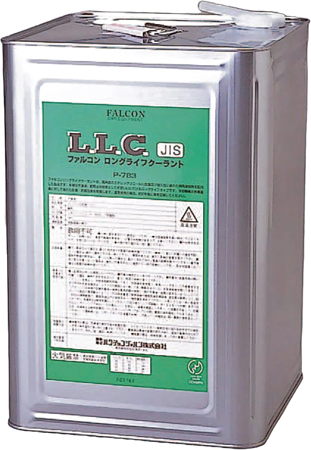 パワーアップジャパン ＜業務用＞ ＜ロングライフクーラント＞Ｆ９５％ＬＬＣ１８Ｌ青 P783