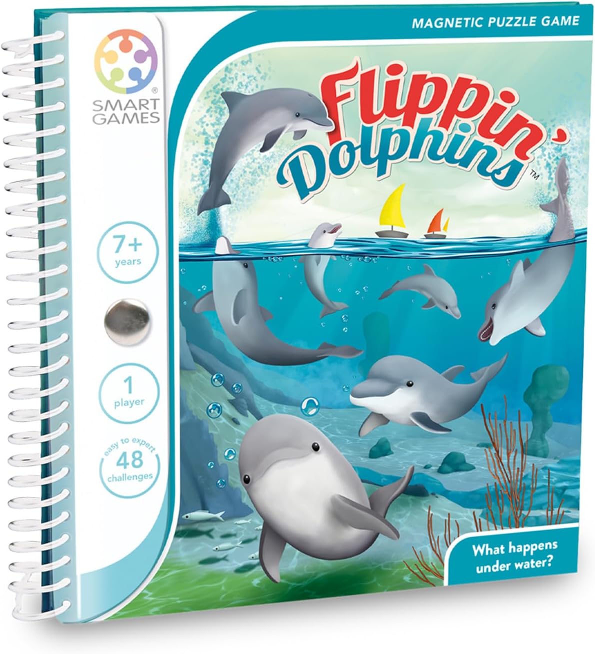 Juego magnético Flippin Dolphins con 48 desafíos por 11,99€