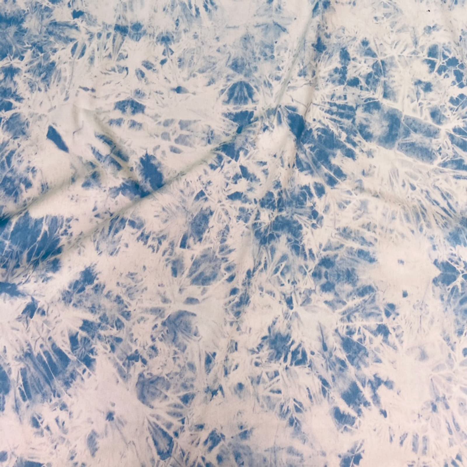 Tissu pour jeans 100% coton bleu clair en coupon de 145 x 200 cm