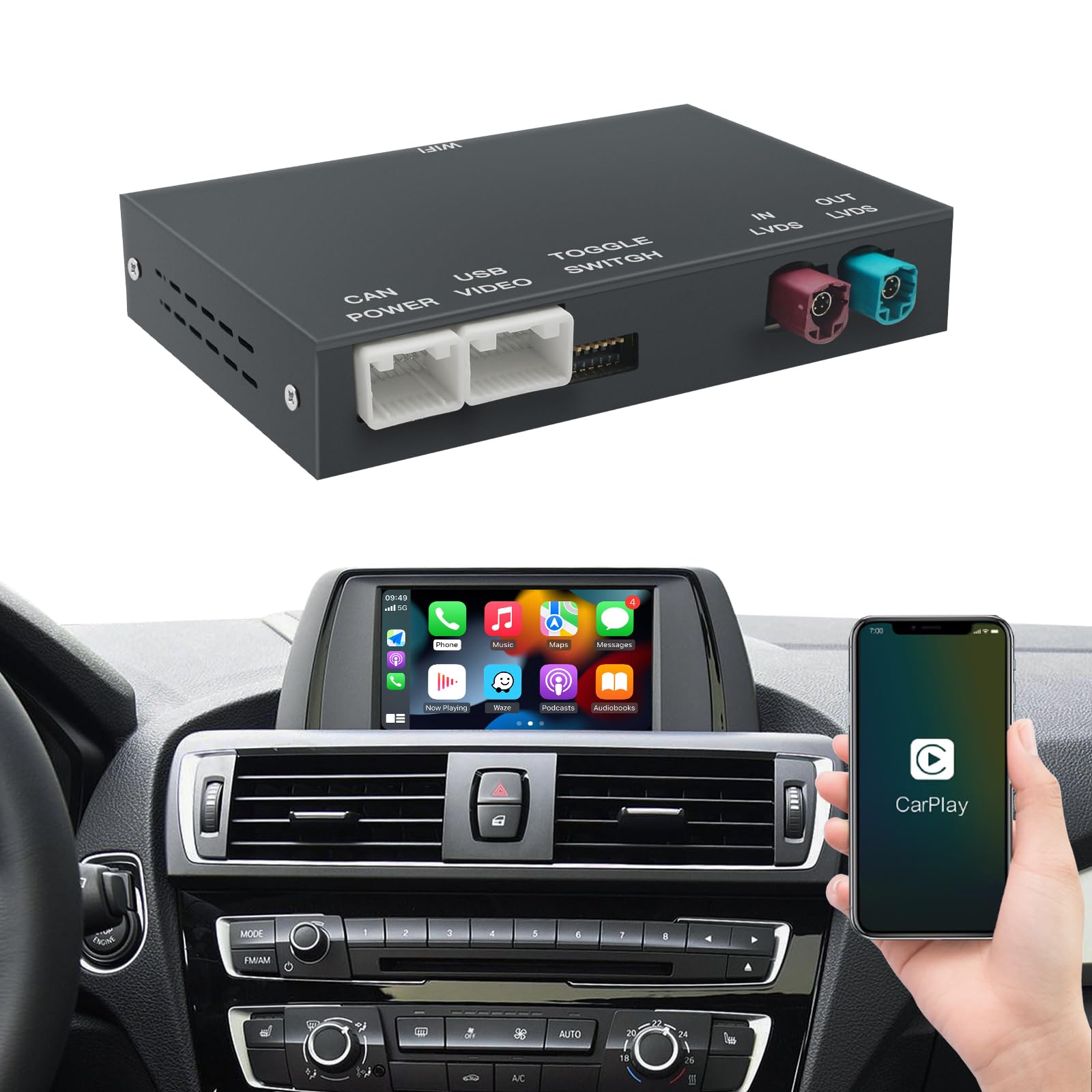 アクセサリー E2PLAYair android fow BMW アンドロイドインターフェース E2PLAY Air