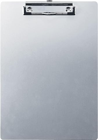 Officemate (22cm x 28cm) - Aluminium Clipboard, Letter Size, 1 Clipboard (83211)