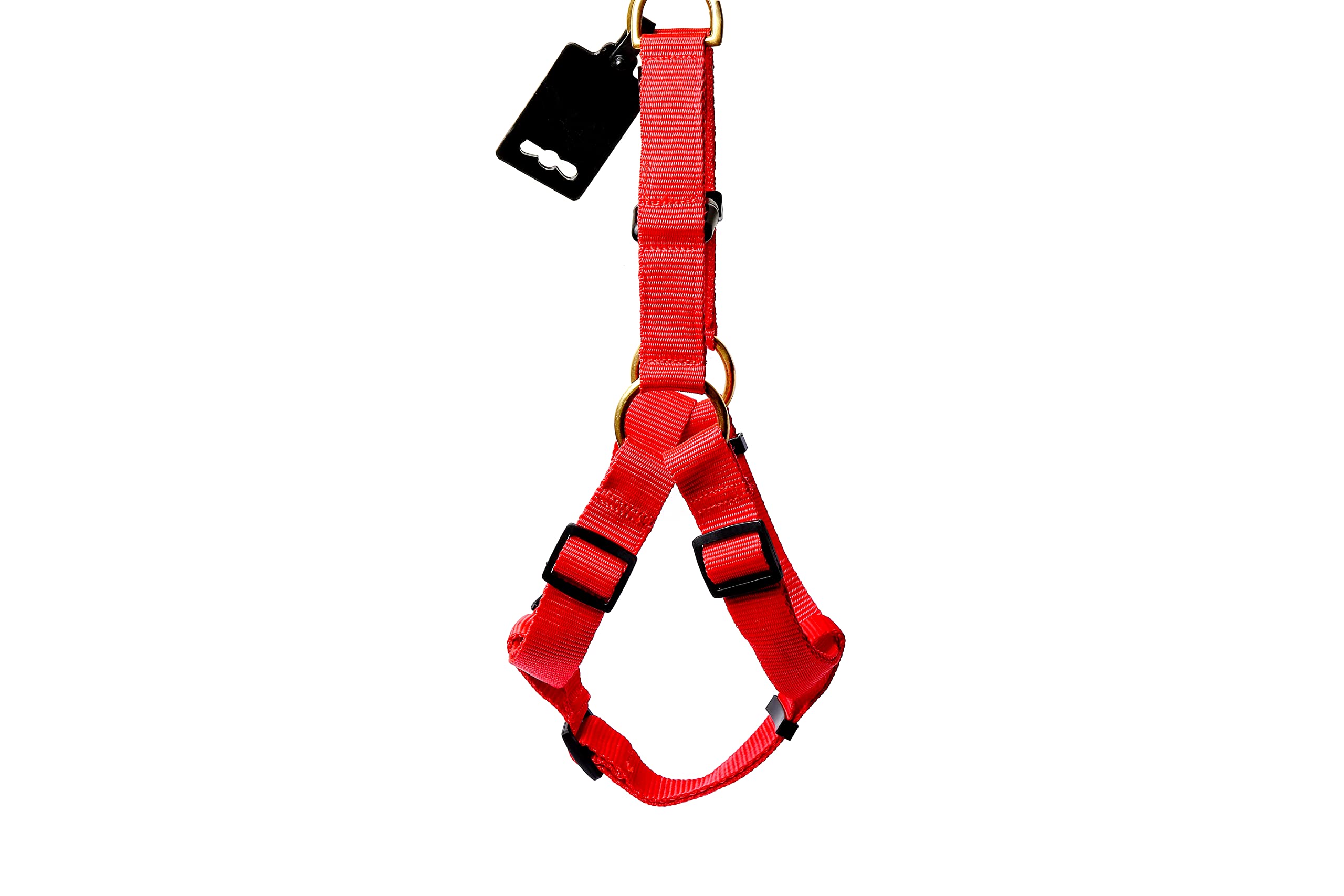 Vama Leathers Durable Nylon Dog Body Harness for Medium Dogs - Comfortable and Secure Walking Experience(Medium, Red) (B08SK9TFKL) Amazon Price History, Amazon Price Tracker