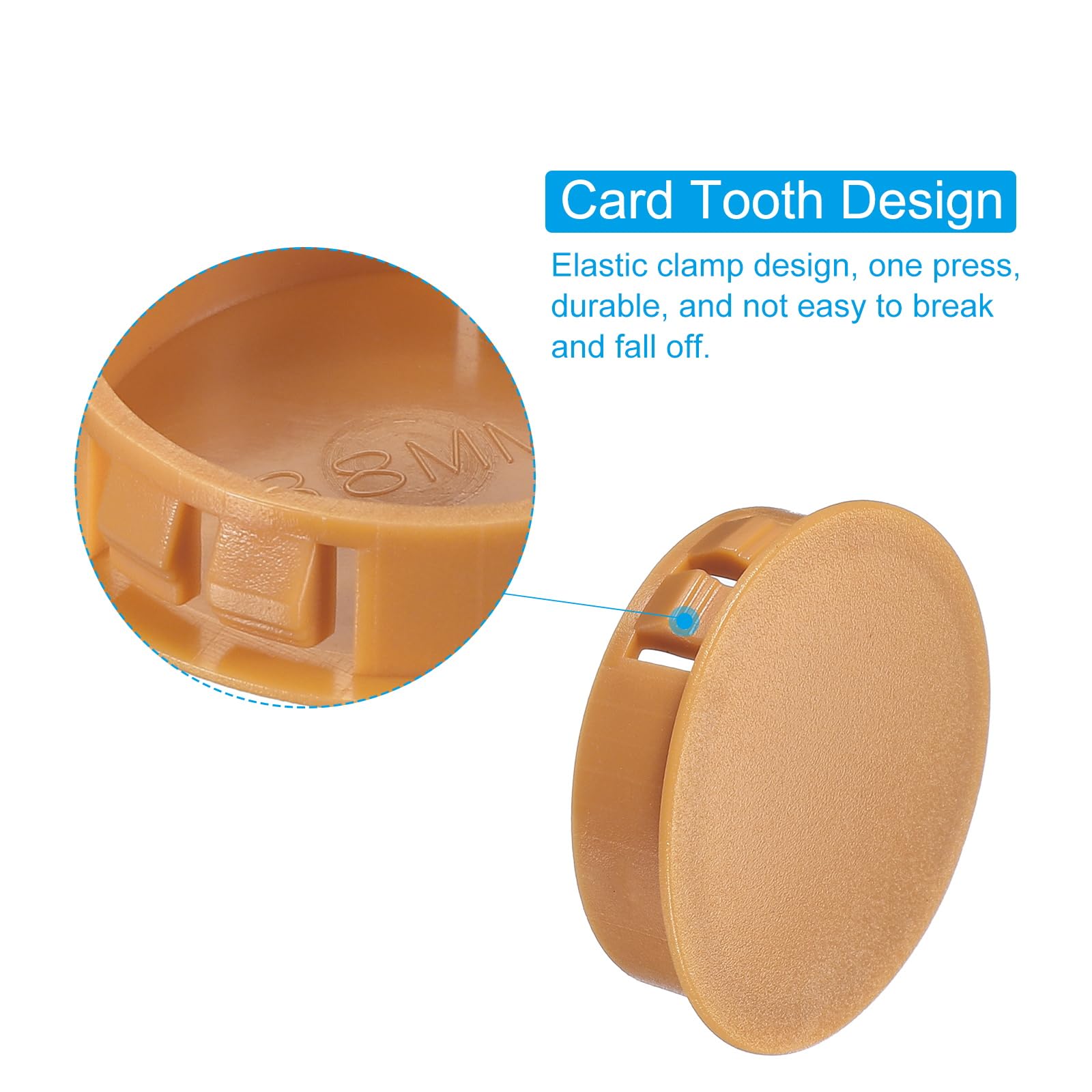 PATIKIL 1.5"/38mm Plastic Hole Plugs - Image 4