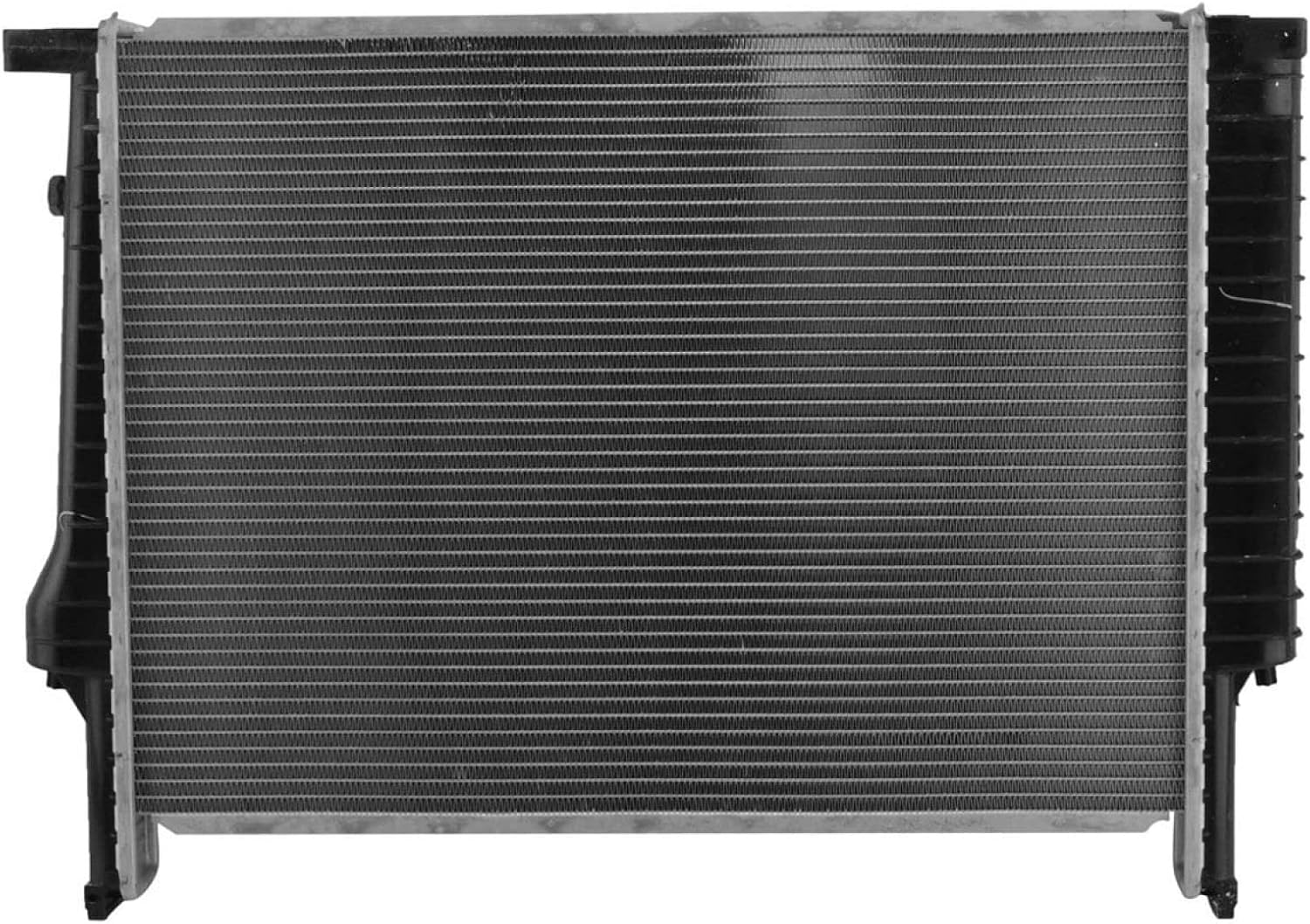 TRQ Radiator Aluminum Core 1 Inch Thick Core 1 Row Compatible with 2010-2012 Ford Fusion 2.5L 2010-2012 Fusion 3.0L V6 2007-2012 Lincoln MKZ 2010-2011 Mercury Milan