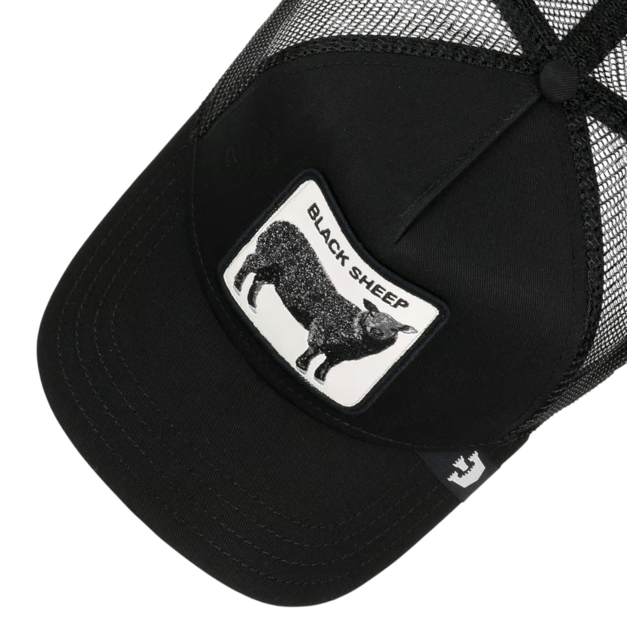 Goorin Bros. Trucker Gorra Black Sheep Void Black Negro, Talla: Talla única